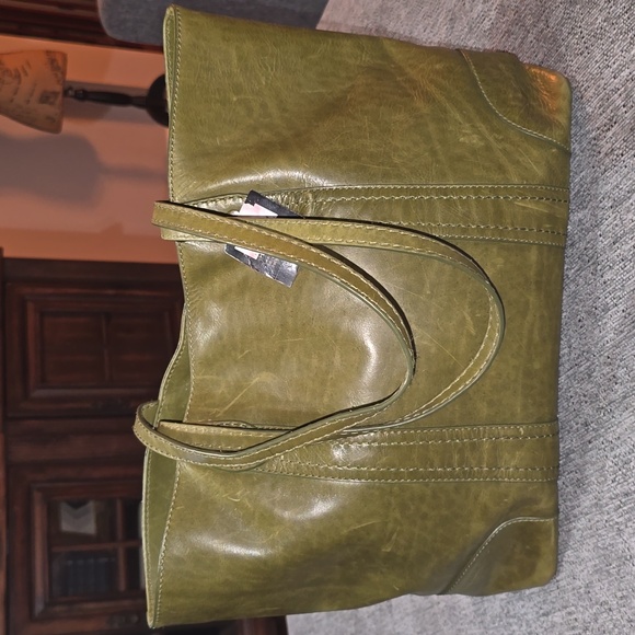 Frye Melissa Shopper Leather Shoulder Tote Bag - Picture 1 of 7